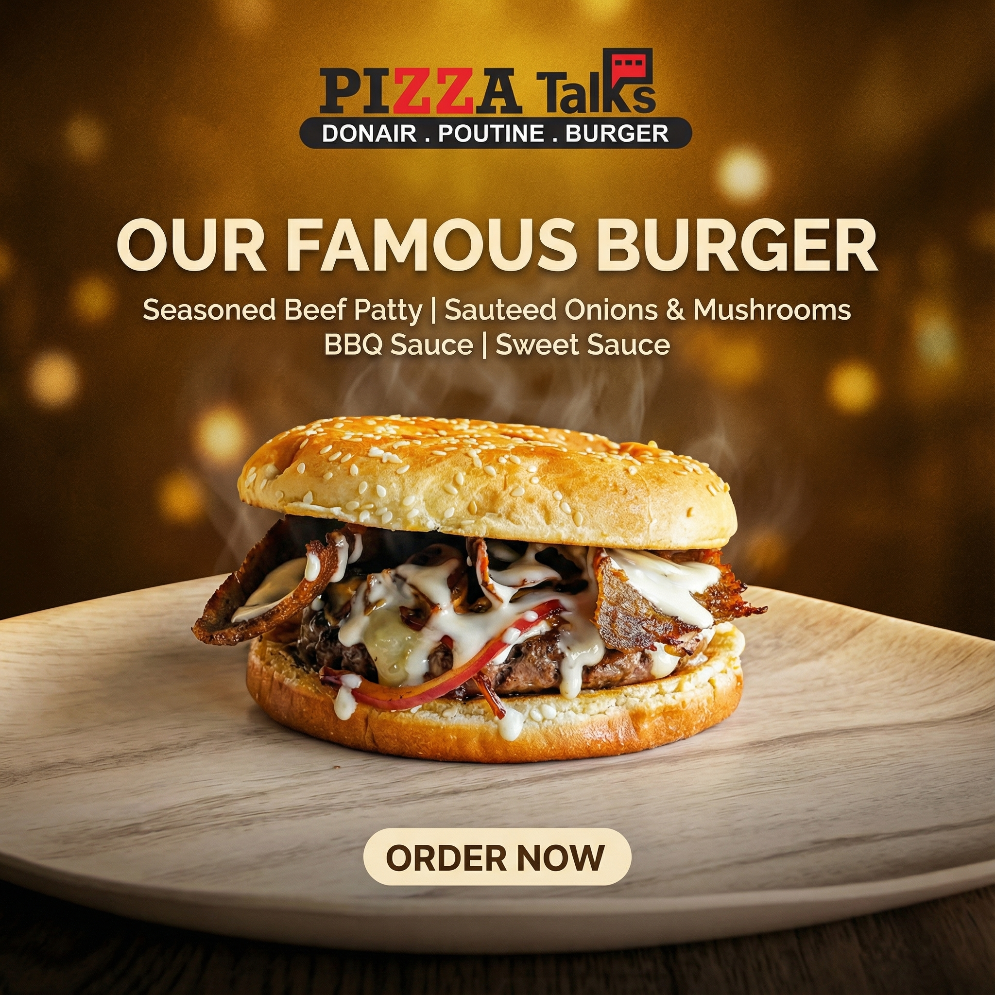 Pizza Talks & Donair - Meatball Sandwich Deal Edmonton